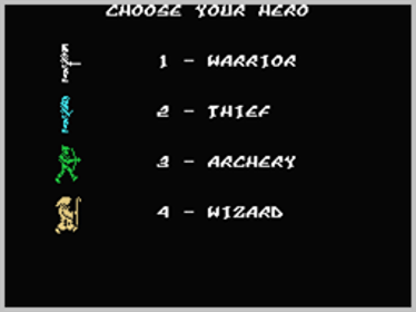 Dungeon & Trolls - Screenshot - Game Select (World) - 256x192