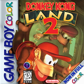 Donkey Kong Land 2: GBC Edition - Fanart - Box - Front (North America) - 800x800
