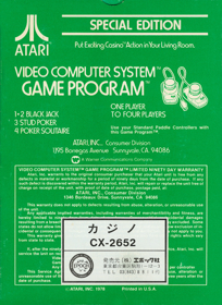 Casino - Box - Back (Japan) - 600x824