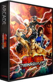 Tekken 5 - Box - 3D (Japan) - 582x889