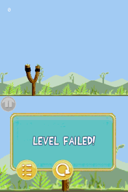 Evil Birds DS - Screenshot - Game Over (World) - 256x384