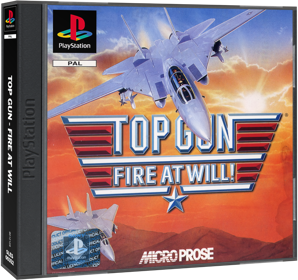 Top Gun: Fire at Will! - Box - 3D (Europe) - 1416x1332