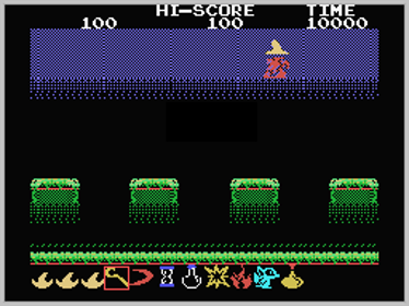 Magical Kid Wiz - Screenshot - Gameplay (World) - 256x192