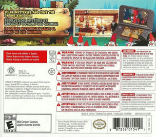 Gravity Falls: Legend of the Gnome Gemulets - Box - Back (Canada) - 479x420