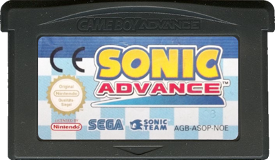 Sonic Advance - Cart - Front (Europe) - 702x408