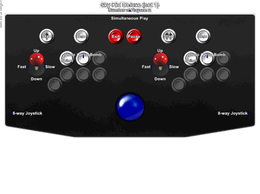 Sky Kid Deluxe - Arcade - Controls Information (World) - 1024x768