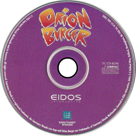 Orion Burger - Disc (United Kingdom) - 1000x1000