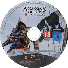 Assassin's Creed IV: Black Flag - Disc (Europe) - 500x500