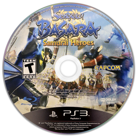 Sengoku Basara: Samurai Heroes - Disc (North America) - 1440x1440