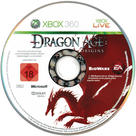 Dragon Age: Origins - Disc (Germany) - 2863x2863