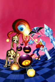 Space Harrier 3D - Poster (Japan) - 1000x1500