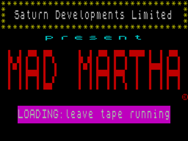 Mad Martha - Screenshot - Game Title (Europe) - 256x192