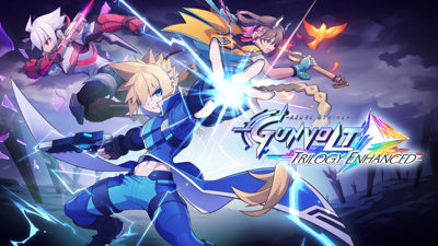 Azure Striker Gunvolt Trilogy Enhanced - Banner (North America) - 1920x1080