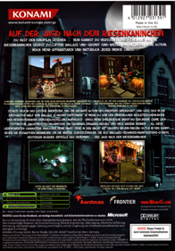 Wallace & Gromit: The Curse of the Were-Rabbit - Box - Back (Germany) - 559x800