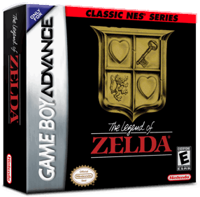 Classic NES Series: The Legend of Zelda - Box - 3D (North America) - 1016x998