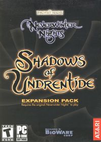 Neverwinter Nights: Shadows of Undrentide - Box - Front (North America) - 568x800