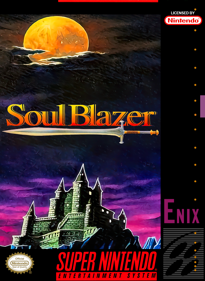 Soul Blazer - Fanart - Box - Front (North America) - 1534x2100