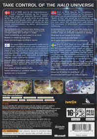 Halo Wars - Box - Back (Europe) - 6090x8674