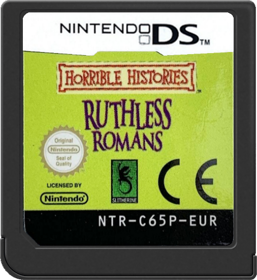 Horrible Histories: Ruthless Romans - Cart - Front (Europe) - 517x564