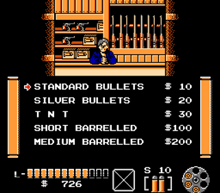 The Lone Ranger - Screenshot - Gameplay (North America) - 256x224