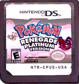 Pokémon Renegade Platinum - Fanart - Cart - Front (World) - 257x276