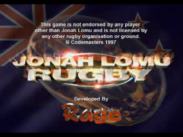 Jonah Lomu Rugby - Screenshot - Game Title (Europe) - 640x480