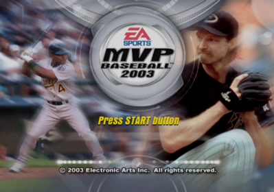 MVP Baseball 2003 - Screenshot - Game Title (North America) - 639x448
