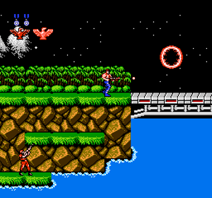 Contra - Screenshot - Gameplay (Japan) - 256x239