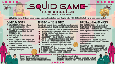 Squid Game - Arcade - Controls Information (World) - 2752x1536