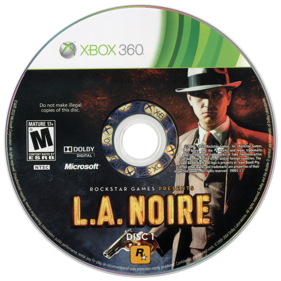 L.A. Noire - Disc (North America) - 900x900