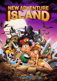 New Adventure Island - Fanart - Box - Front (North America) - 1800x2550
