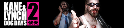 Kane & Lynch 2: Dog Days - Banner (World) - 420x95