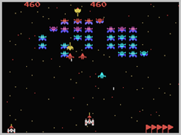 Galaxian - Screenshot - Gameplay (North America) - 256x192