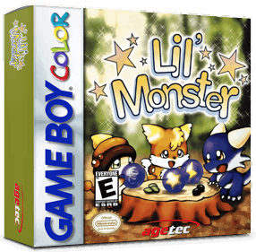 Lil' Monster - Box - 3D (North America) - 1016x998