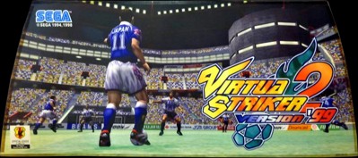 Virtua Striker 2 '99 - Arcade - Marquee (World) - 1149x510