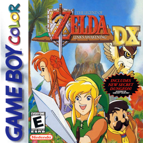 The Legend of Zelda: Link's Awakening DX - Fanart - Box - Front (Europe) - 1535x1535