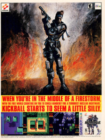 Metal Gear Solid - Advertisement Flyer - Front (United States) - 1652x2200