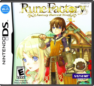 Rune Factory: A Fantasy Harvest Moon - Box - Front - Reconstructed (North America) - 774x708