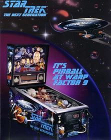 Star Trek: The Next Generation - Advertisement Flyer - Front (North America) - 885x1117