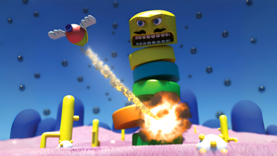 Fantasy Zone II - Fanart - Background (World) - 1920x1080