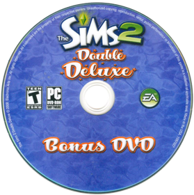 The Sims 2: Double Deluxe - Disc (North America) - 796x800