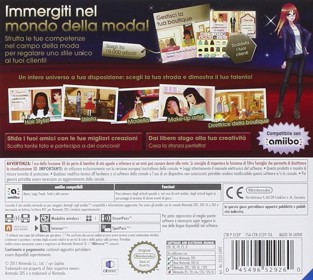 Style Savvy: Fashion Forward - Box - Back (Italy) - 1171x1049