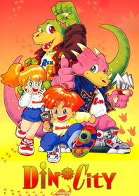 DinoCity - Fanart - Box - Front (World) - 1800x2550