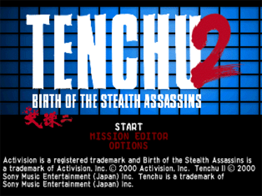 Tenchu 2: Birth of the Stealth Assassins - Screenshot - Game Title (World) - 640x480