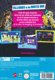 Monster High: New Ghoul in School - Box - Back (Germany) - 1089x1562