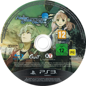 Atelier Escha & Logy: Alchemists of Dusk Sky - Disc (Europe) - 500x500
