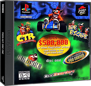 Pizza Hut Disc 1 - Box - 3D (North America) - 1409x1330