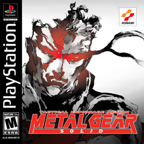 Metal Gear Solid - Fanart - Box - Front (North America) - 1400x1400