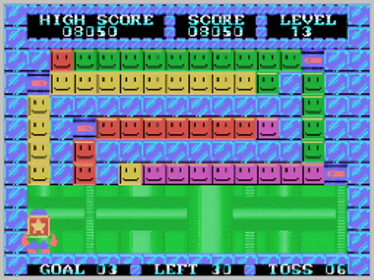 Block'em Sock'em - Screenshot - Gameplay (World) - 256x192