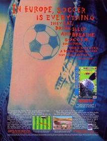 Championship Soccer '94 - Advertisement Flyer - Front (North America) - 1200x1587